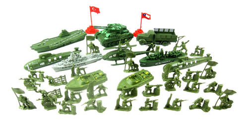52 Piezas Figuras Juguetes Mini Diseño Playset Para B