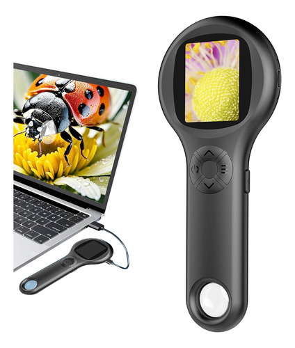 Microscope For Kids, Educational Science Kit Toys Handhel...