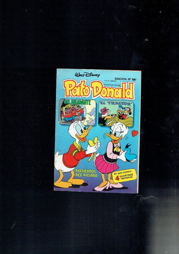 Comic Pato Donald Walt Disney # 180