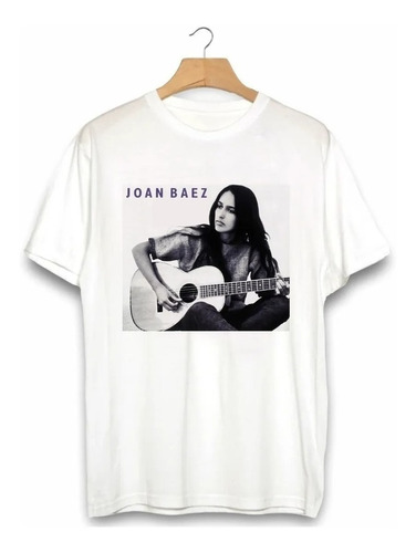 Camiseta Joan Baez Poliéster