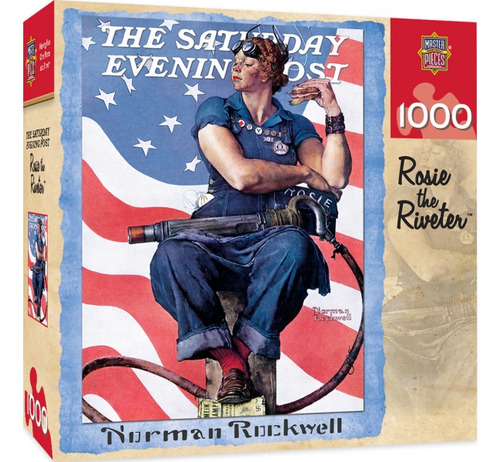 Masterpieces 71805 Rosie The Riveter Puzzle 1000 Piezas