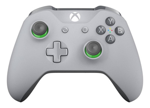 Control joystick inalámbrico Microsoft Xbox Xbox wireless controller gray y green