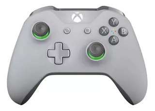 Joystick inalámbrico Microsoft Xbox Xbox wireless controller gray y green