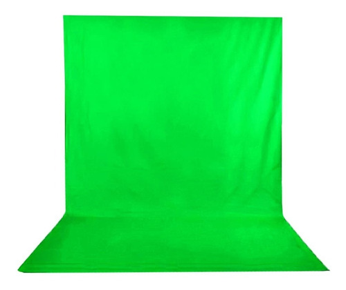 Tecido Chroma Key Fundo Infinito Verde Limão 1,90 X 4,00 Mts