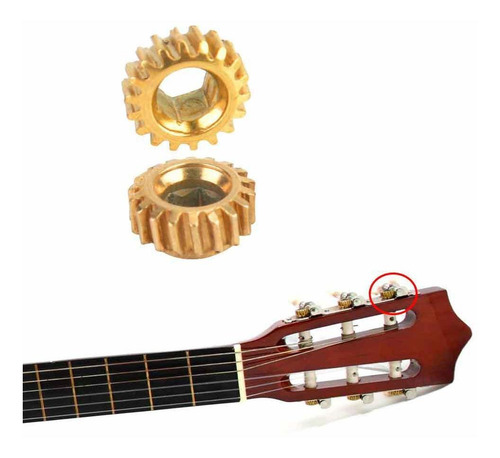 rongweiwang American Electric adaptaci/ón de la Guitarra sintonizadores de Las Clavijas de la Guitarra Sellado reemplazo Peg Guitarra m/áquinas adecuadas para la Defensa ST TL