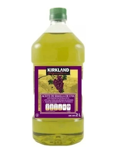 Aceite De Semilla De Uva Kirkland Signature 2l Antioxidante