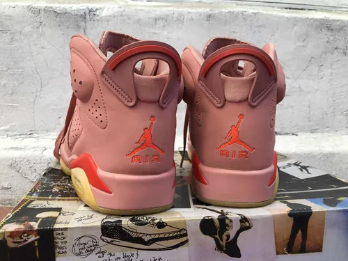 Air jordan 6 millennial pink deals footlocker