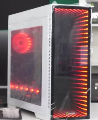 Gabinete Gamer Gamemax Infinit M908 Branco 3 Fans Led Rgb