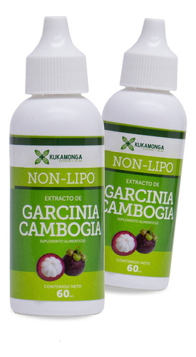 Extracto Garcinia Cambogia 2 Piezas - 60 Ml