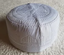 Comprar Gorro Árabe Islam Musulmán De Rezo De Egipto Blanco 53 Cm