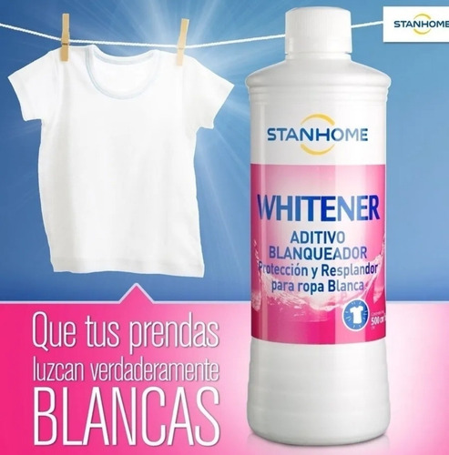 Whitener Concentrado Ropa Blanca Poder Blanqueador Stanhome