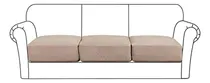 Comprar Funda De Cojín Elástica Compatible Con Sofás - 3 Plazas.