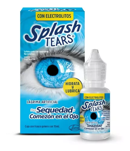 Splash Tears 15ml Lagrima Artificial Del Ojo Seco