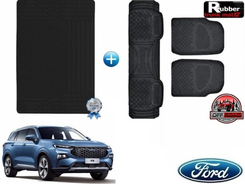 Tapetes 3pz + Tapete Cajuela Rd Ford Territory 2022