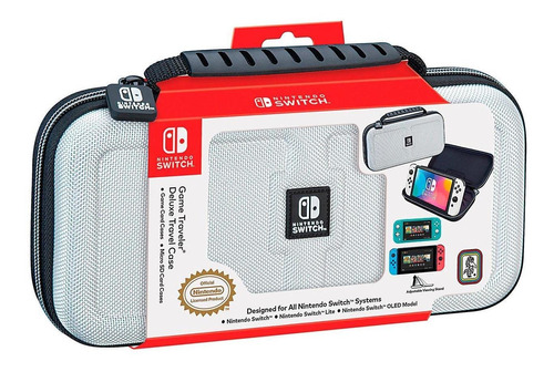 Estuche Game Traveler Deluxe Black -white Nintendo Switch