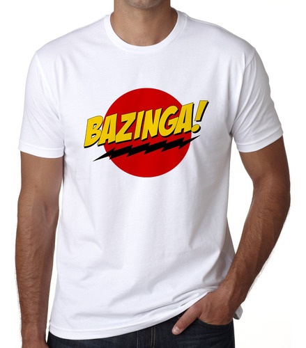 Playera Bazinga Logo The Big Bang Theory Sheldon