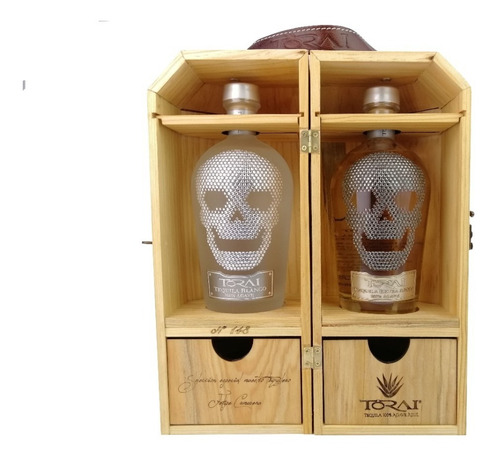 Tequila Torai Duo Pack Blanco Y Extra Añejo Botellas 700 Ml