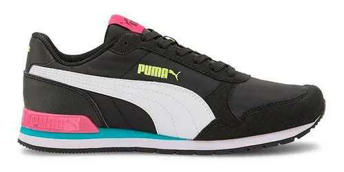 Zapatillas puma mujer top negras y rosas