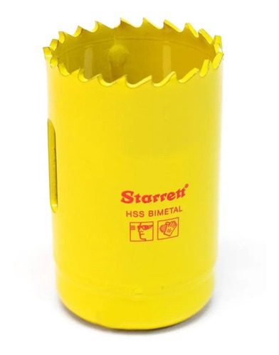 Sierra Copa Bimetal 35mm Starrett - Perno Express