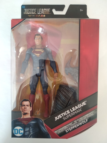 Superman Dc Multiverse Baf Steppenwolf Liga De La Justicia