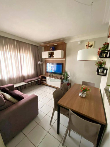 Imagem 16 de 30 de Apartamento Semi Mobiliado Com 2 Dormitórios À Venda, 45 M² Por R$ 190.000 - Flores - Manaus/am - Ap3272
