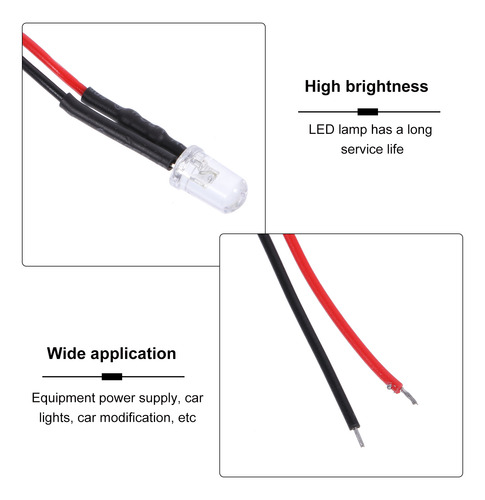Linterna Led Con Diodo Emisor De Luz, 25 Unidades