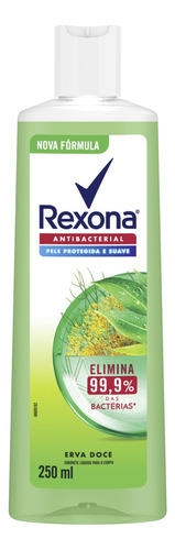 Sabonete líquido Rexona Antibacterial Erva-Doce 250 ml