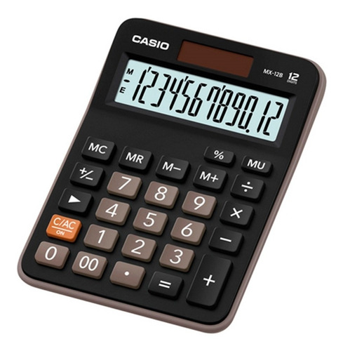 Calculadora Casio 12 Dígitos Mx - 12b