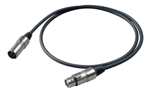 Cable De Microfono Proel Bulk250lu1 1 Mts Xlr A Xlr 1m