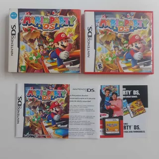 Mario Party Ds 3ds Completo Original Pronta Entrega + Nf