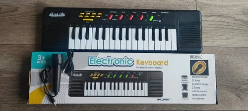 Imagen 3 de 3 de Teclado Piano Órgano Musical Infantil Instrumento