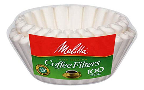 Filtros Desechables - Melitta ******* Count 8 To 12 Cup Whit