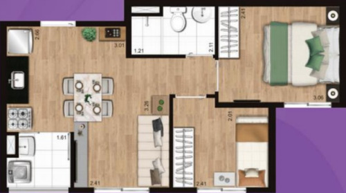 Imagem 17 de 18 de Apartamento À Venda No Bairro Jardim Umarizal - São Paulo/sp - O-17744-29352