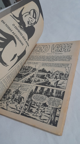 Revista Gibi Tex Coleção N° 34 : Inferno Verde - Globo 1989 (Usado)