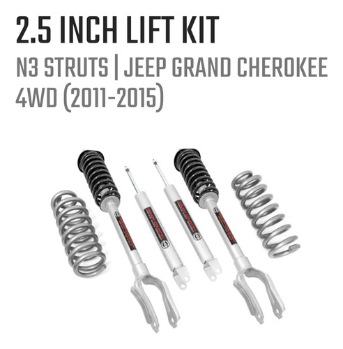 Suspensión 2.5 A 3  Jeep Grand Cherokee 4wd (2011-2015)