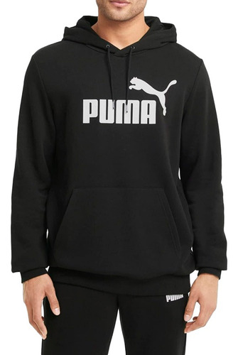 Sudadera Puma Negra Casual Para Hombre