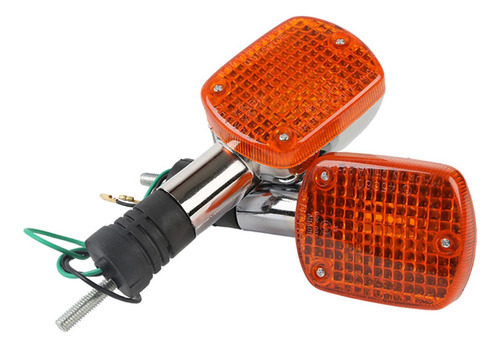 2 Piezas Luces De Señal De Para Motocicleta Lámparas De