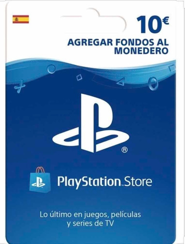 Tarjeta Psn Card 10 Euro Playstation Prepago Ps3 Ps4 Ps Vita