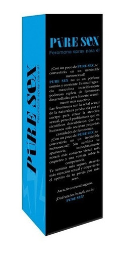 Perfume Con Feromonas Pure Sex Para Hombres 33ml