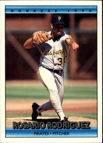 1992 Donruss #748 Rosario Rodriguez Pittsburgh