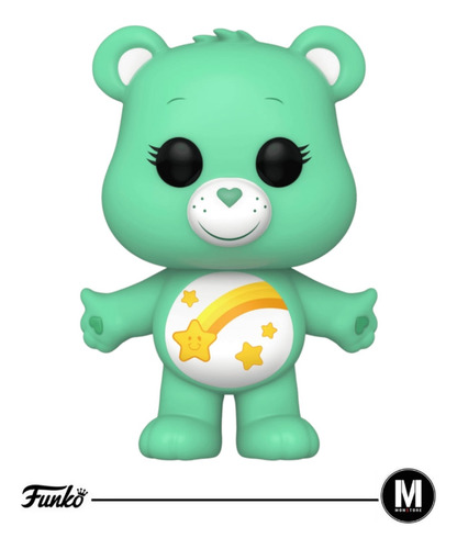 Funko Pop Wish Bear 1207 Care Bears Ositos Cariñositos Verde