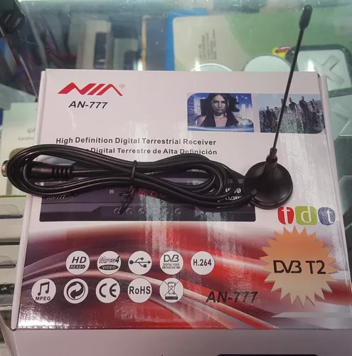 Decodificador Tdt Dvb T2 Se Obsequi Antena Y Cable Hdmi