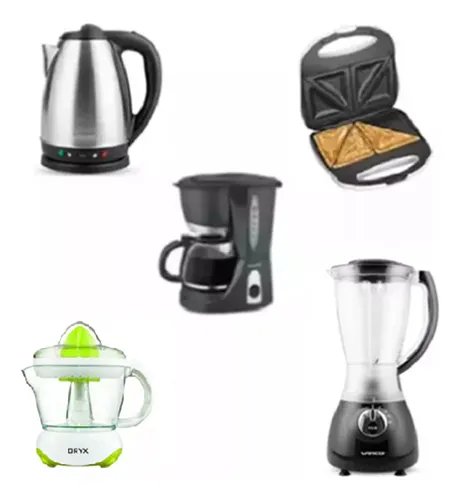 comprar Combo Desayuno Pava Cafetera Licuadora Sandwichera Juguera
