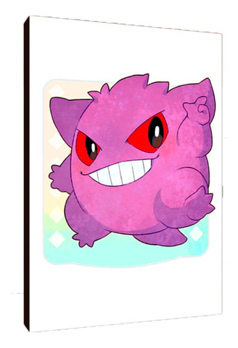 Cuadros Poster Pokemon Gengar 60x90 (gar 6)