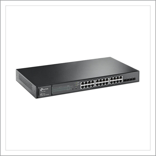 Switch Smart Gigabit T1600g-28ps (tl-sg2424p) 24 Portas 4 Slots Sfp Jetstream Tp-link