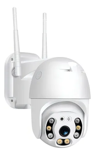 Cámara Para Seguridad 360 Ip Panorámica Para Exteriores Wifi