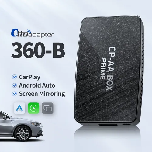 Carplay Box Adaptador Inalámbrico Android Auto 2 En1 Carro