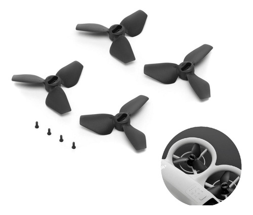 Par de hélices Dji para Dji Neo Drone (Dji1055) color negro
