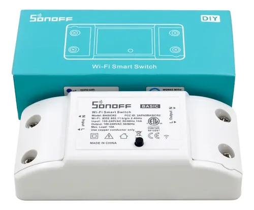 Sonoff Basic R2 Wifi 基本スマートスイッチ　１０個セット Interruptor Inteligente WiFi Sonoff Basic R2 10A Alexa Google