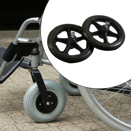 Ruedas Para Andadores De Repuesto De 2 Piezas, 7 Pulgadas
